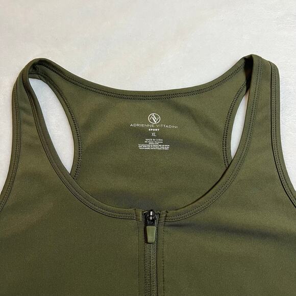 Adrienne Vittadini Sport Front Closure Sports Bra Size X-Large Workout Gym - Picture 3 of 5